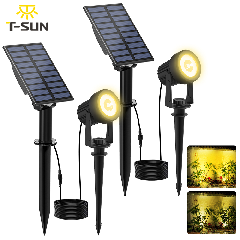 Lighting Decor Sunrise - Super Bright Solar LED Spotlight, luz