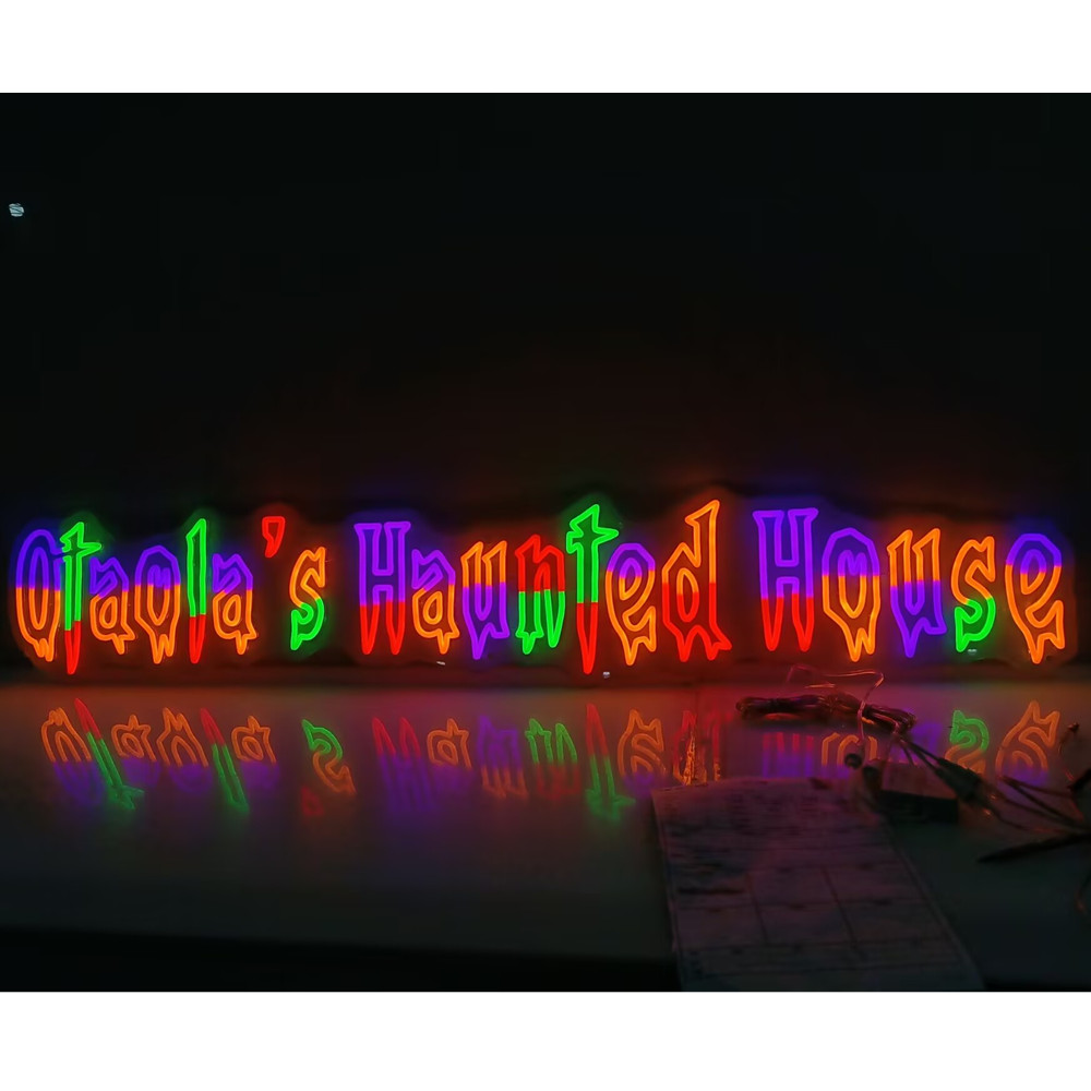 Home Decor Lighting Brands - Sinais de néon personalizados para sala