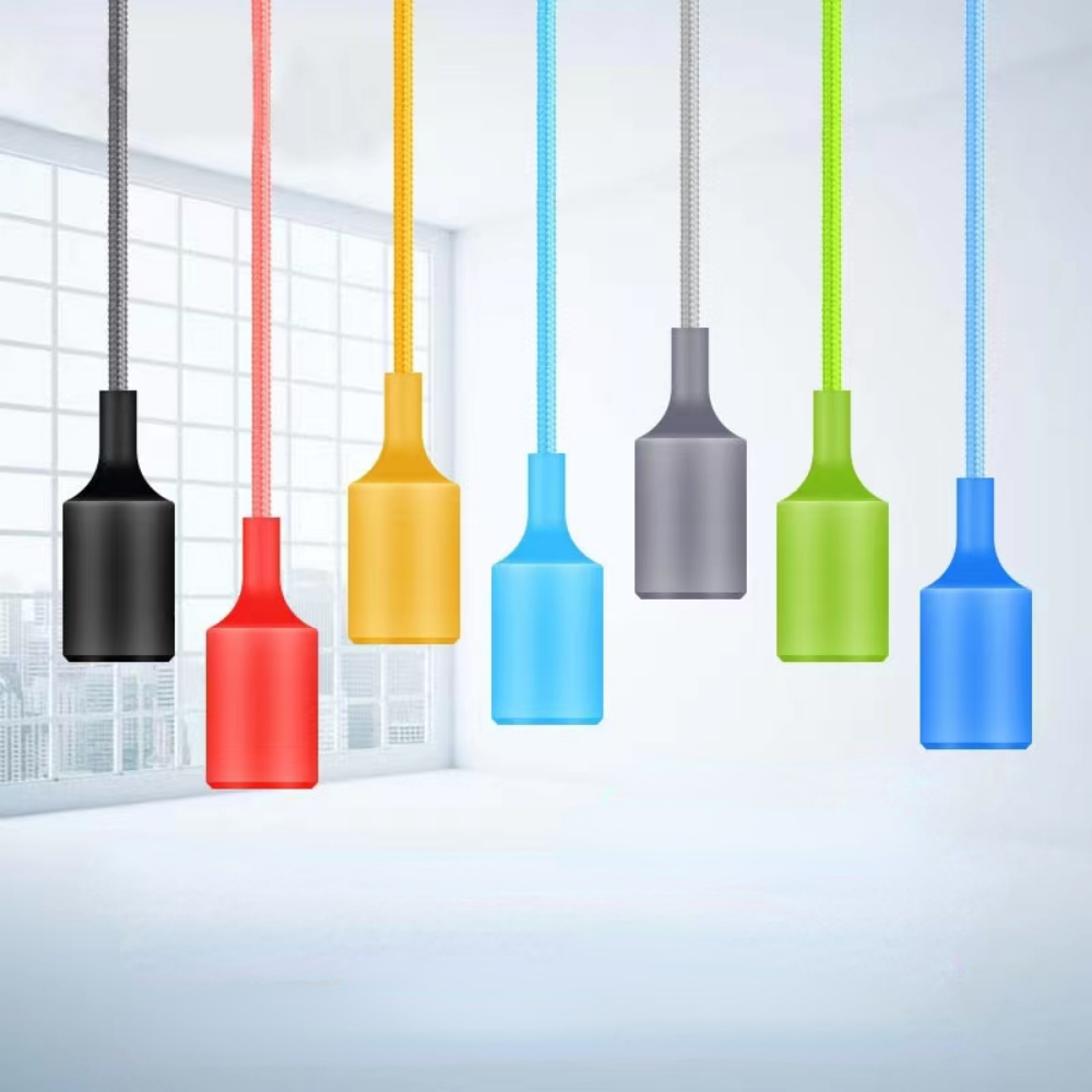 Colour Changing Bulb - Luzes pingente moderno simples única cabeça