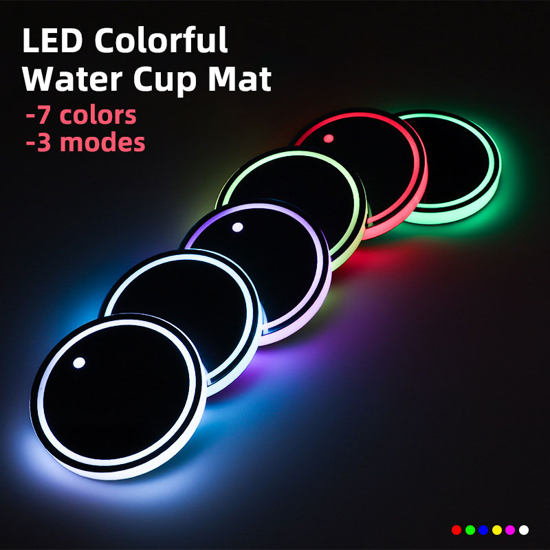 Up Lighting Decor - Novas Luzes LED para Porta-Copos de