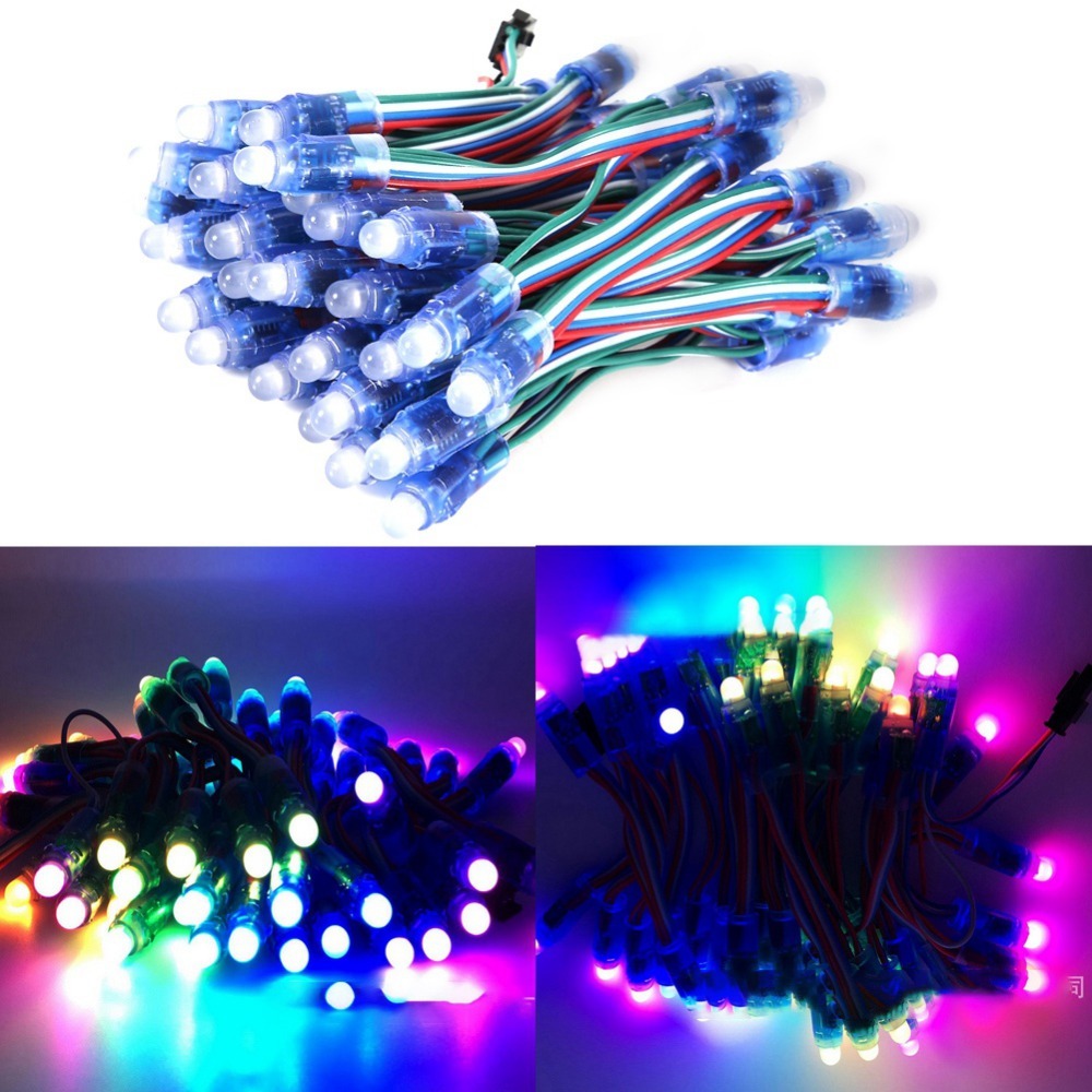 Decor Lighting Address - 50PCS Luzes LED Pixel WS2811 IC