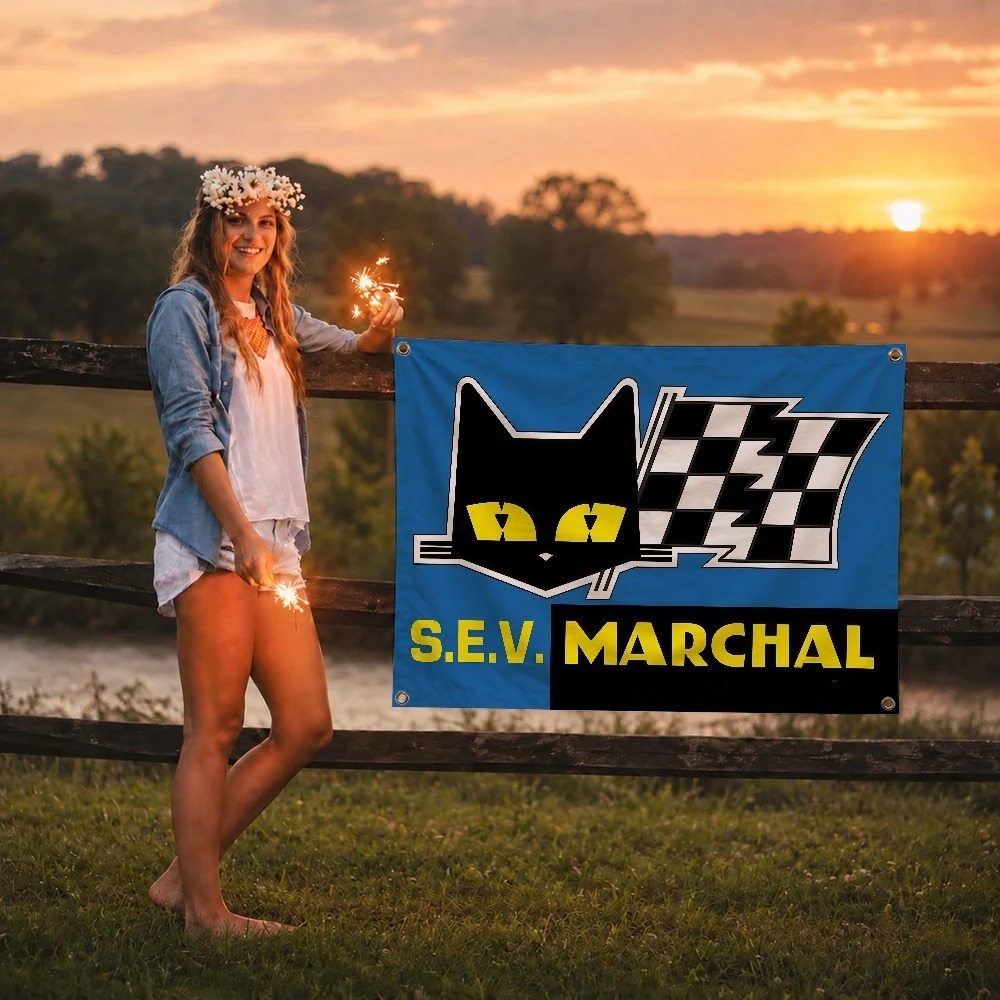 Home Decor Lighting Brands - Bandeira Decorativa S-S.E.V.MARCHAL para Festas ao