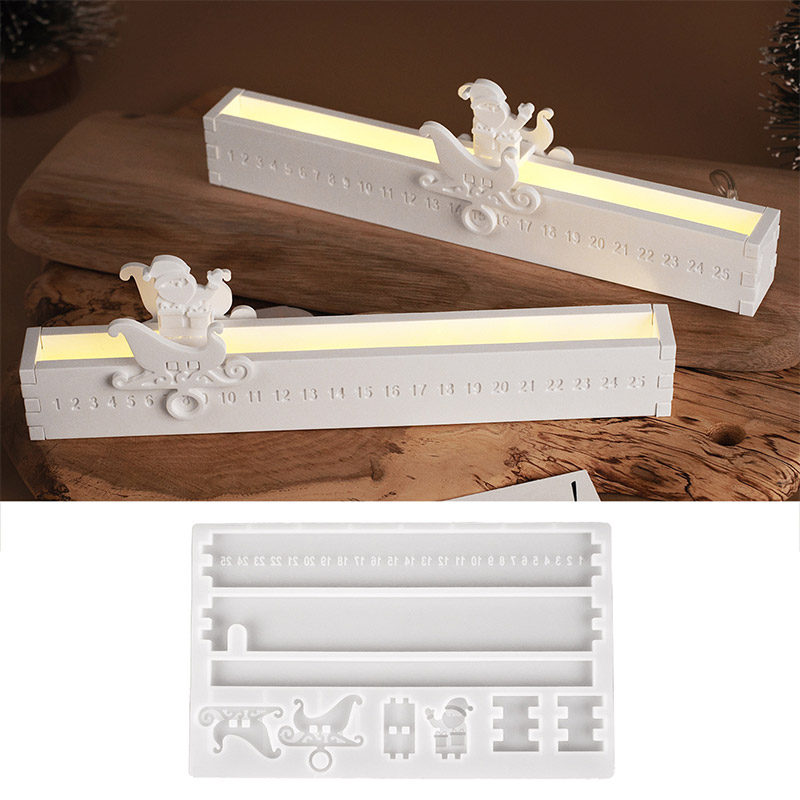 Home Decor Lighting Brands - Molde de silicone para contagem regressiva