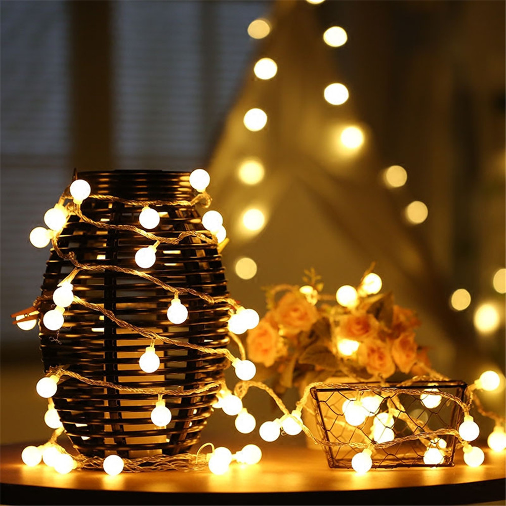 Luzes de Cordão Solares/USB/Ba - String Light Outdoor avaliação e preço