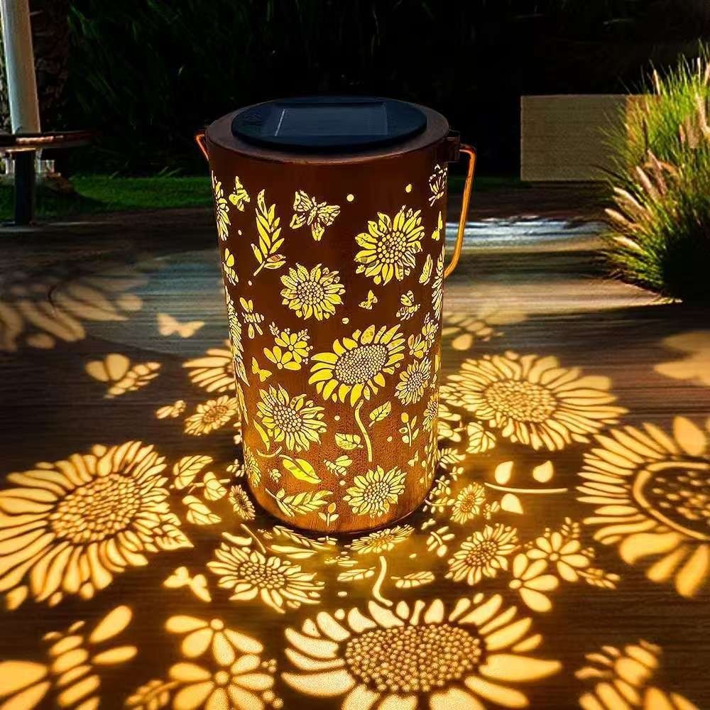 Luz de girassol e sombra, luz  - Yard Lighting Decor avaliação e preço