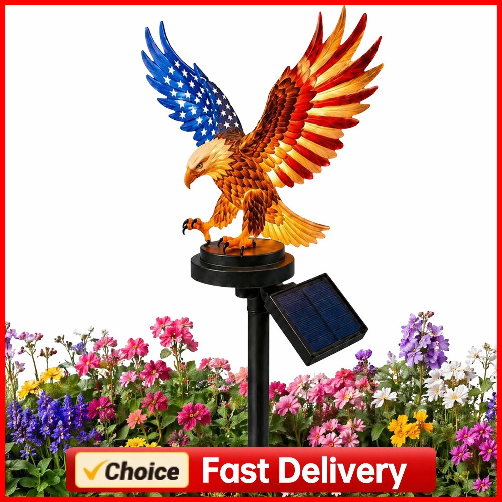 Luzes Solares de Águia para Ja - Yard Lighting Decor avaliação e preço