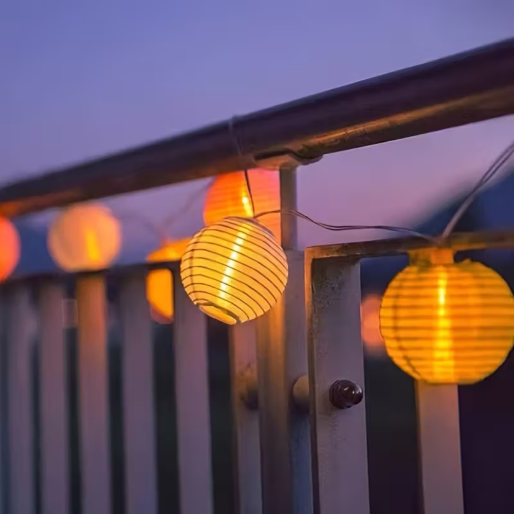 Luzes de Papel com 10/20 LEDs, - Lantern Paper Solar avaliação e preço