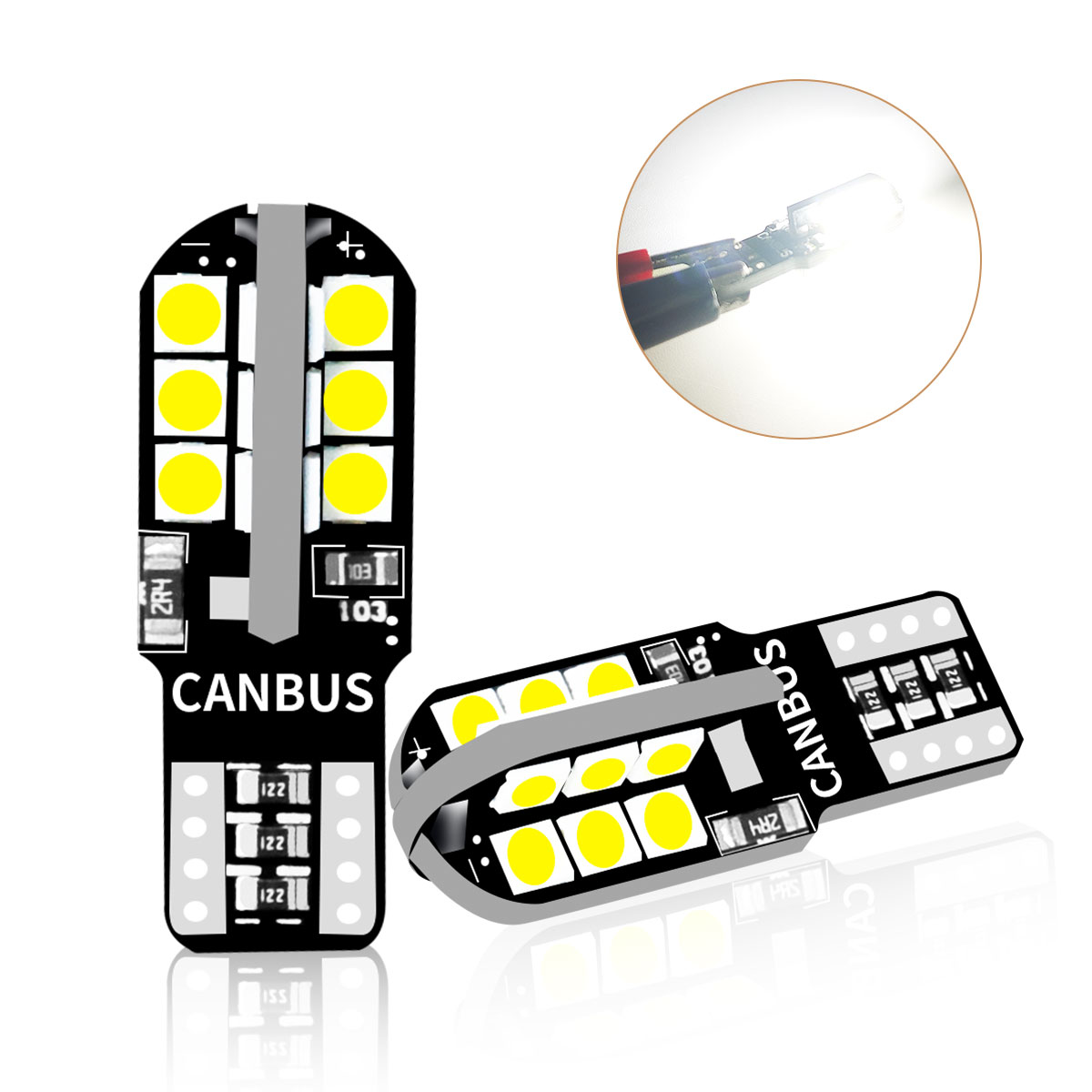 Lâmpadas de sinal de carro w5w - Colour Changing Bulb avaliação e preço
