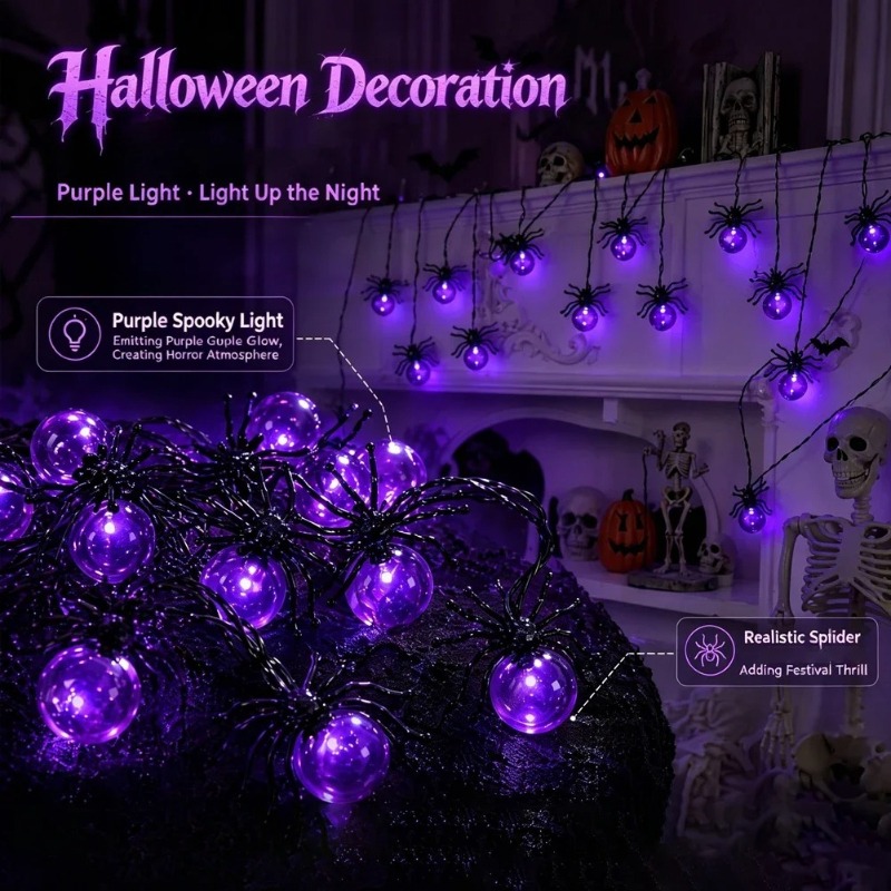 Luzes de Cordão LED em Forma d - Yard Lighting Decor avaliação e preço