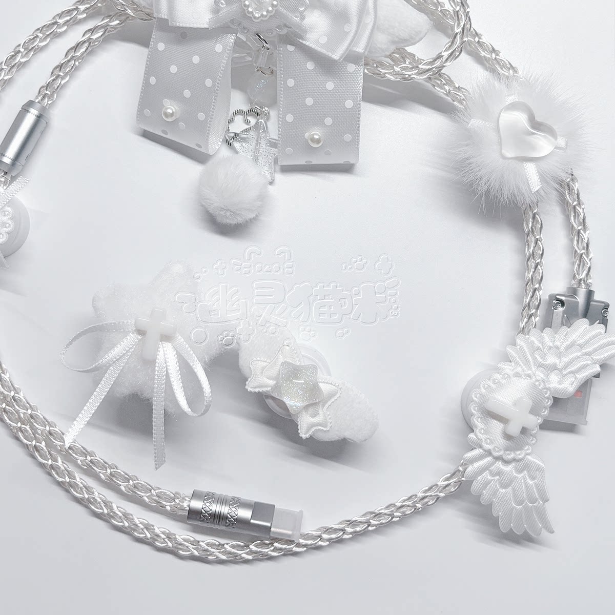 Cabo Avaitor 8K de 1,3m Branco - Lighting Decor Inc avaliação e preço