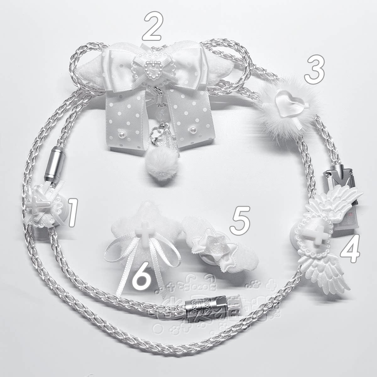 Cabo Avaitor 8K de 1,3m Branco - Lighting Decor Inc avaliação e preço