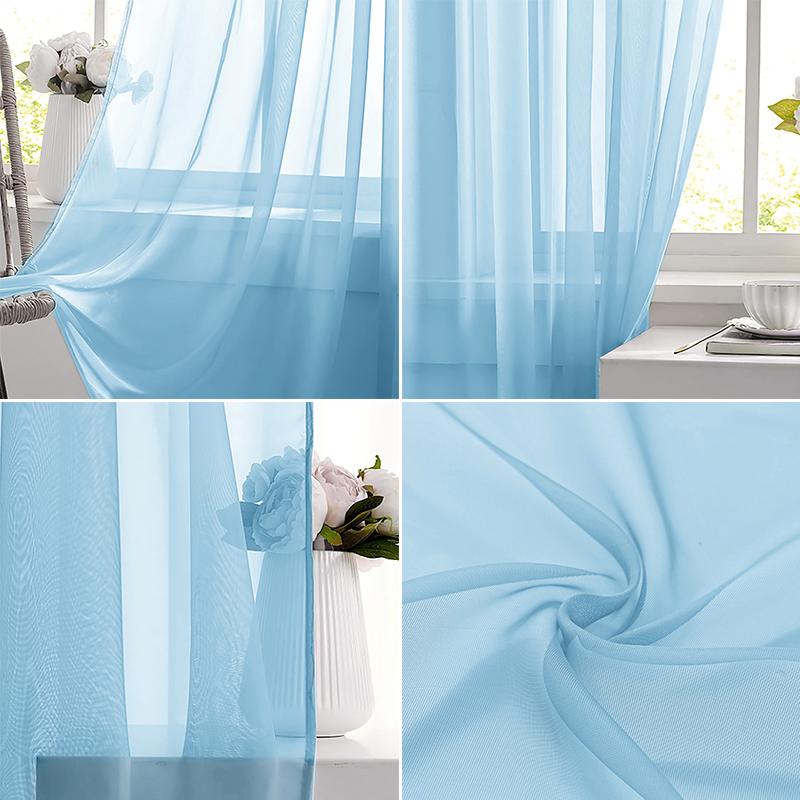 Cortina de Voile Transparente  - Lighting Decoration Ideas avaliação e preço