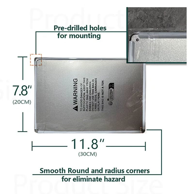 Placa de Metal Retrô da Marca  - Home Decor Lighting Brands avaliação e preço
