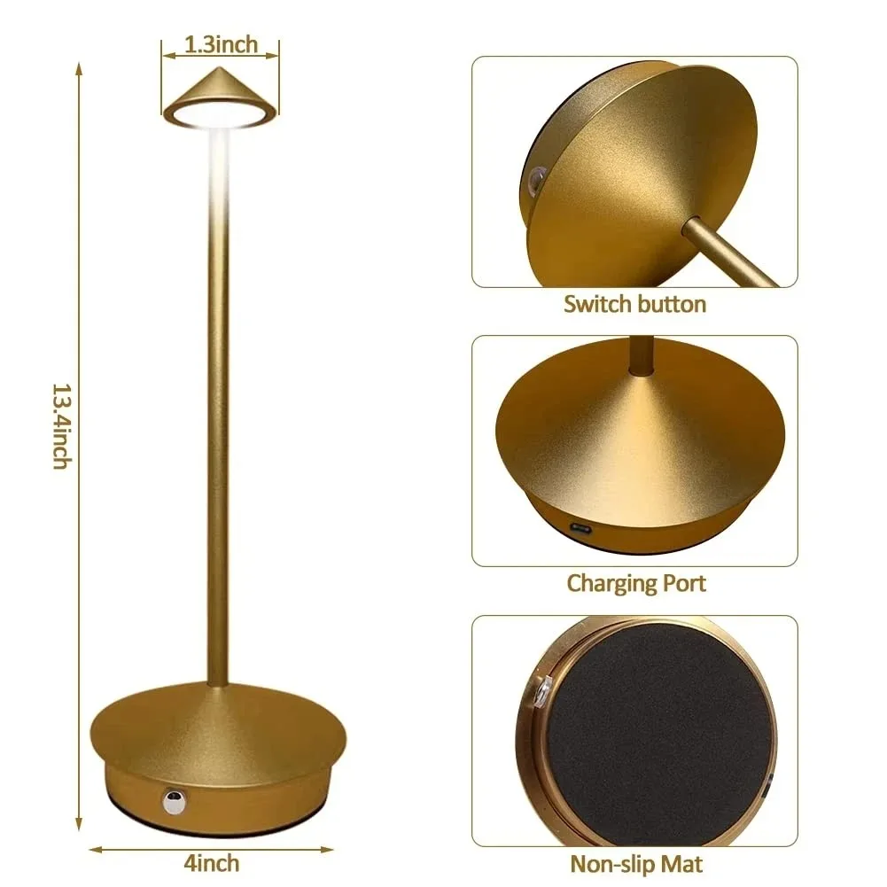Luminária de Mesa Recarregável - Lighting Decor Inc avaliação e preço