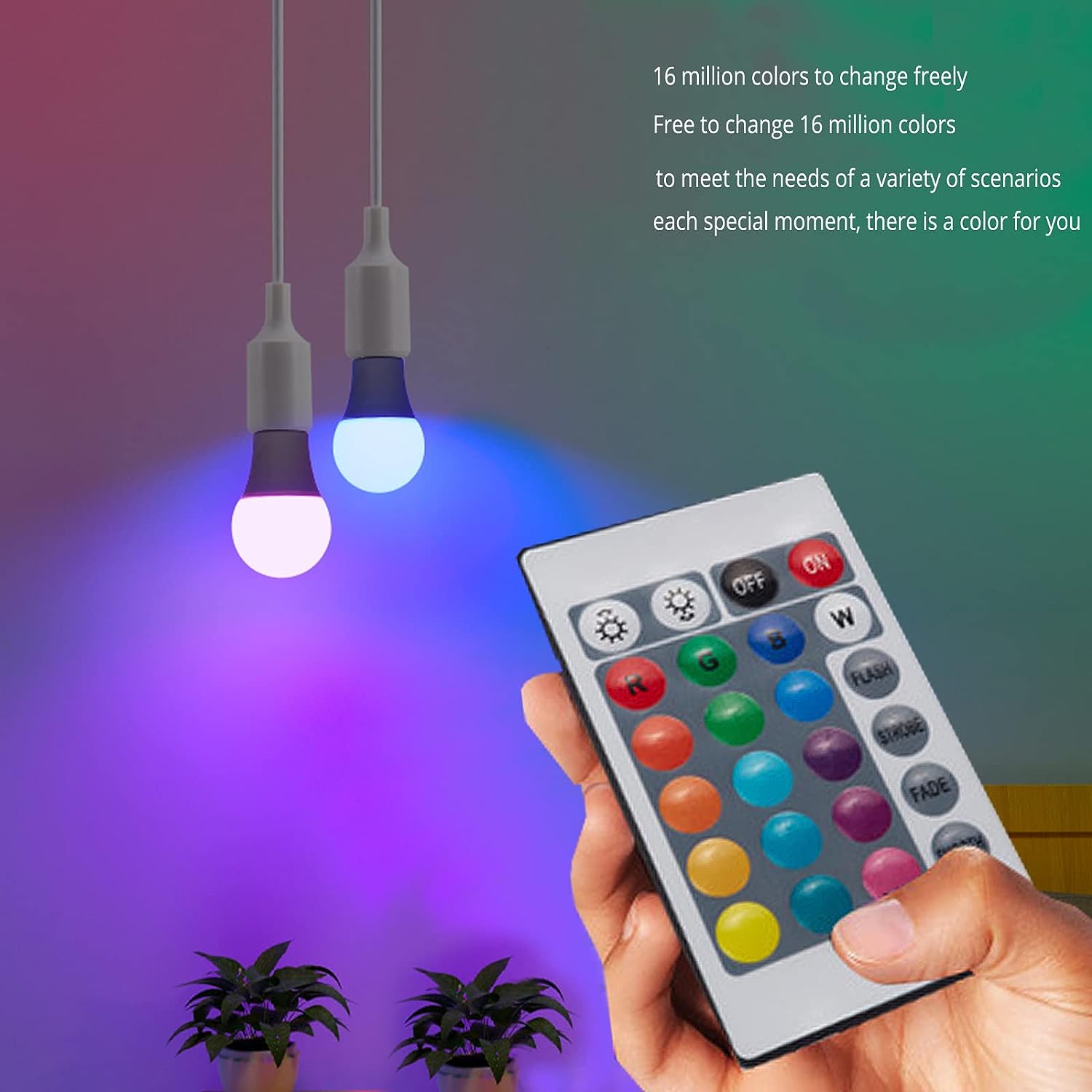 Lâmpada LED RGB E27 220V com 1 - Colour Changing Bulb avaliação e preço