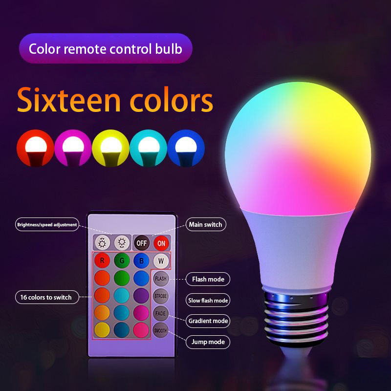 Lâmpada LED RGB E27 220V com 1 - Colour Changing Bulb avaliação e preço