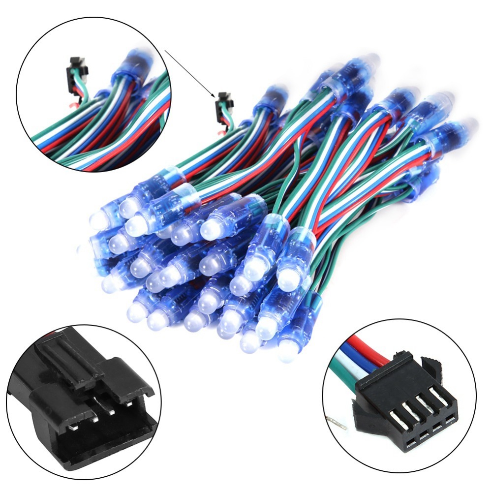 50PCS Luzes LED Pixel WS2811 I - Decor Lighting Address avaliação e preço