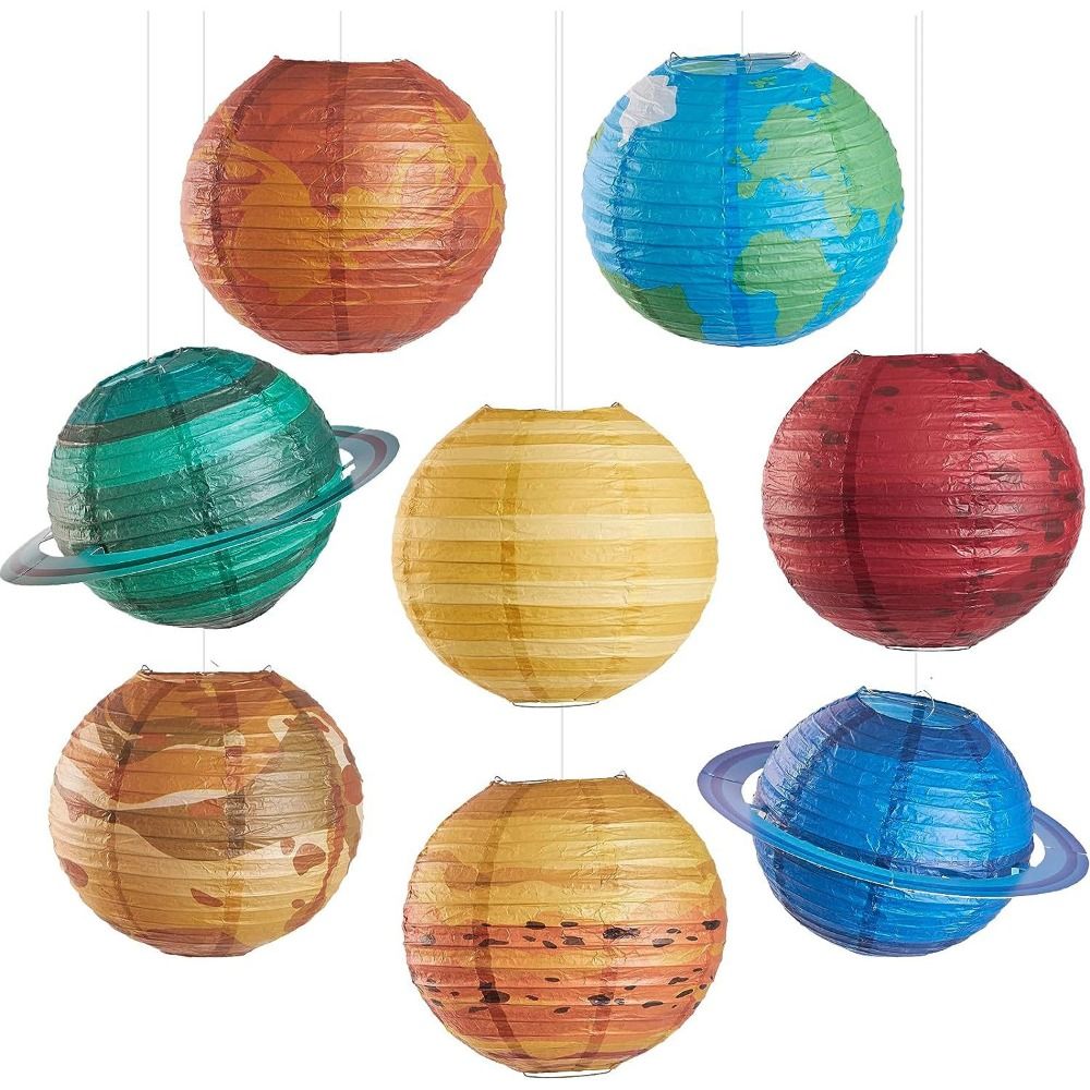 Lanternas de Papel Planeta Dob - Lantern Paper Solar avaliação e preço