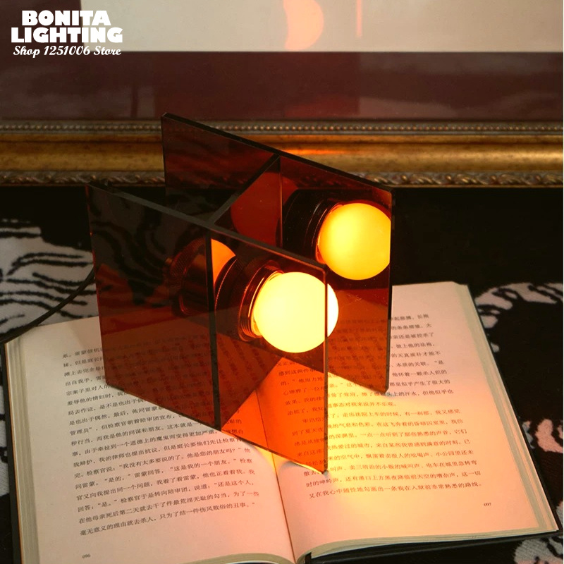 Luminária de Mesa Acrílica Geo - Lighting Decor Sunrise avaliação e preço