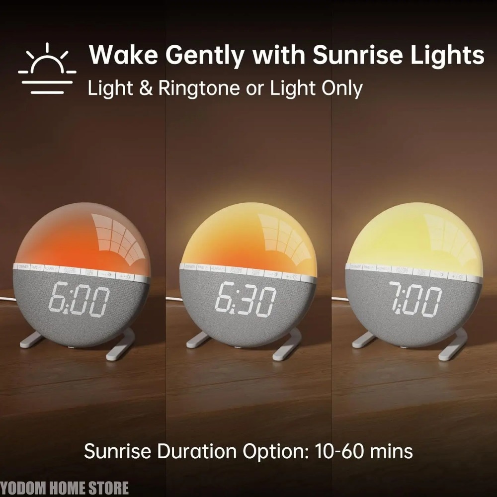 Despertador com Luz de Nascer  - Lighting Decor Sunrise avaliação e preço