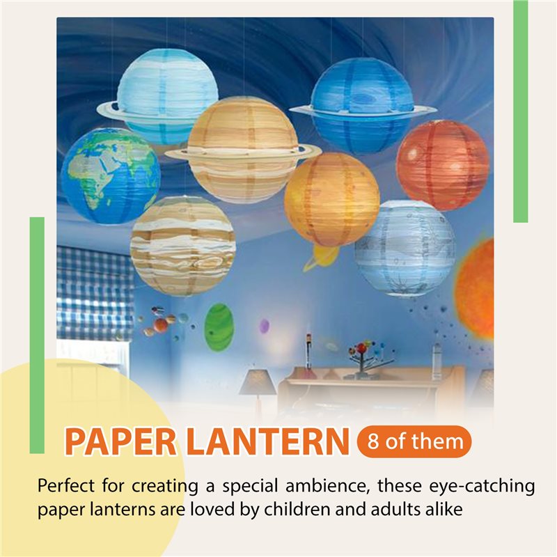A93Z 8 Peças Lanternas de Pape - Lantern Paper Solar avaliação e preço