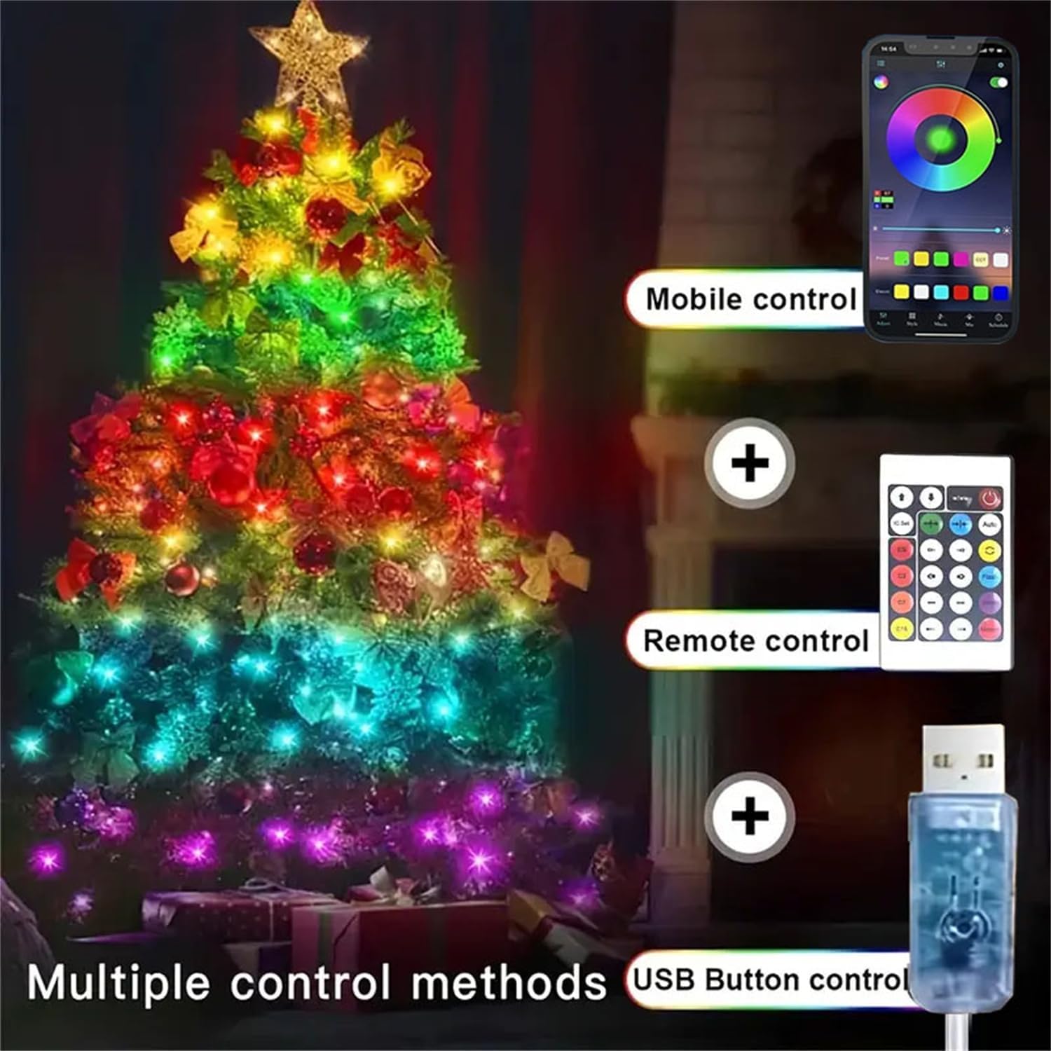 Luzes de Cordão LED Bluetooth  - Decor Lighting Address avaliação e preço