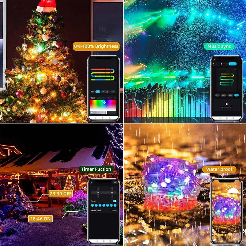 Dreamcolor Christmas Lights St - Decor Lighting Address avaliação e preço