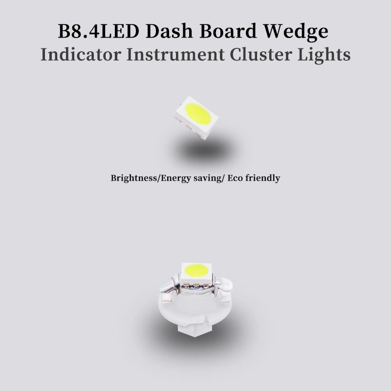 10 peças 12v 7 cores b8.4 novo - Colour Changing Bulb avaliação e preço