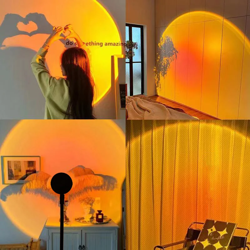Pôr do sol lâmpada luz da noit - Colour Changing Bulb avaliação e preço