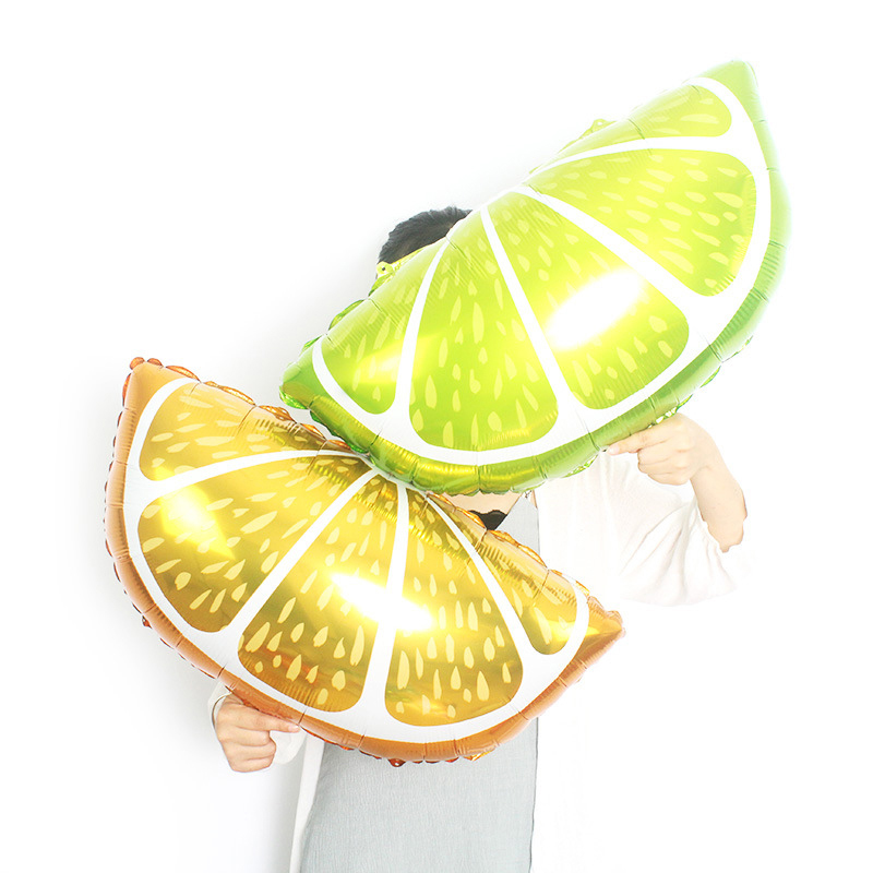 1 unidade de balões de frutas  - Orange Lighting Decor avaliação e preço