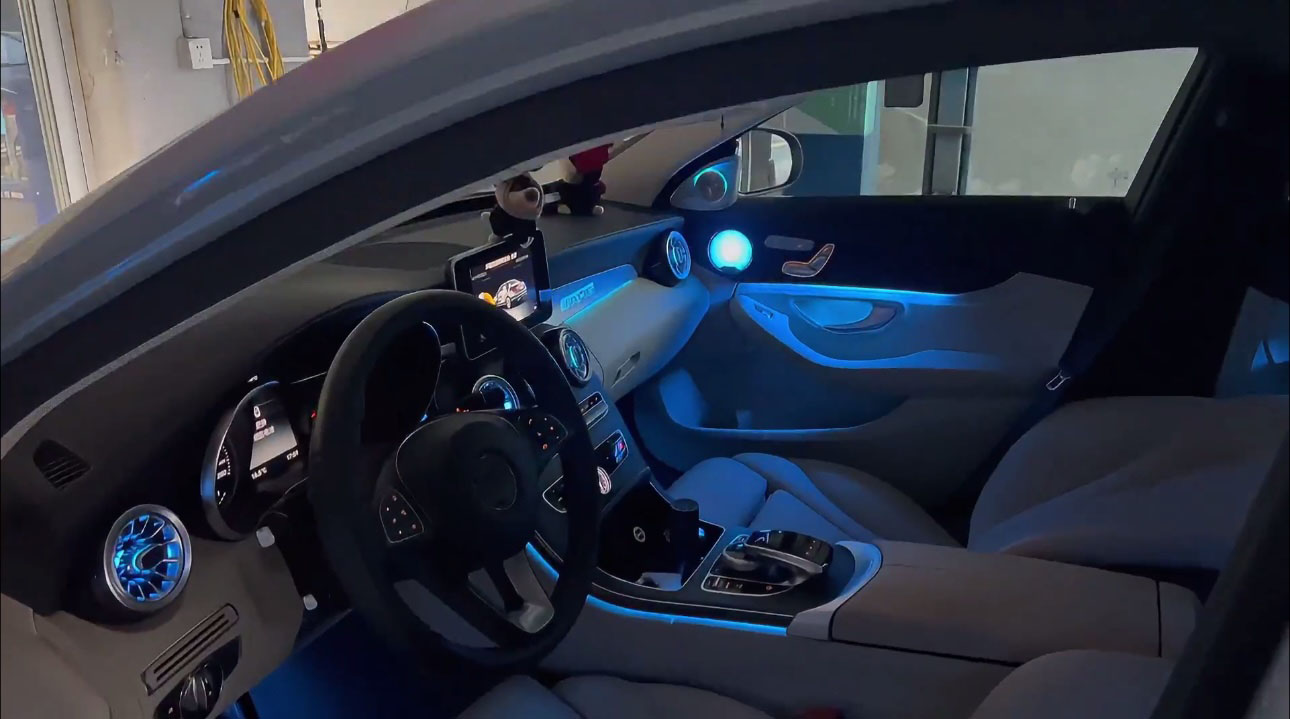 Luz ambiente para Mercedes-Ben - Lighting Decor Inc avaliação e preço
