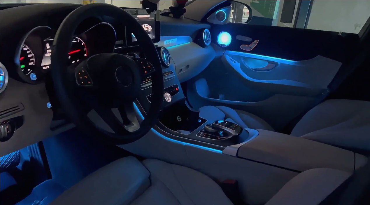 Luz ambiente para Mercedes-Ben - Lighting Decor Inc avaliação e preço