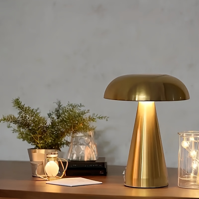 Luminária de mesa LED retrô co - Mushroom Table Lamp avaliação e preço