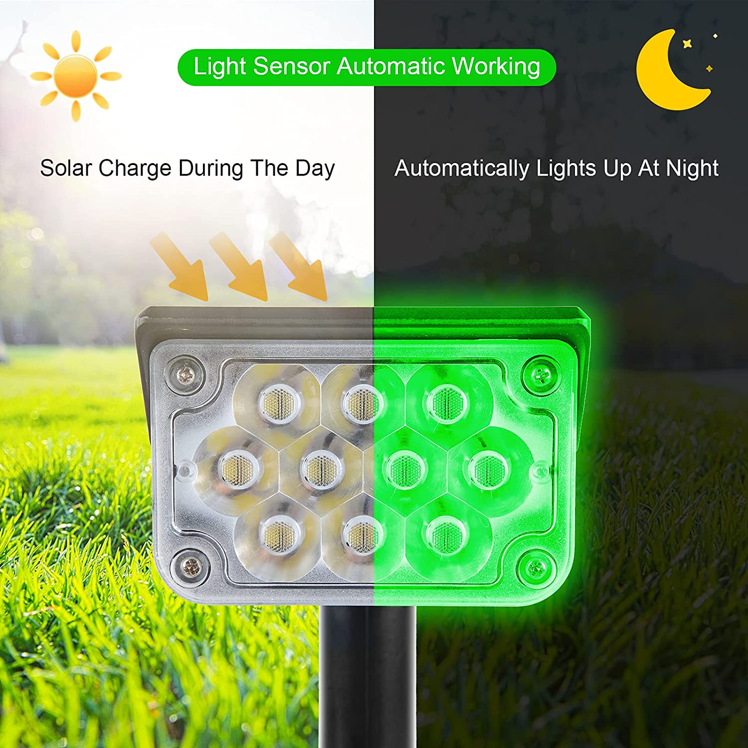 T-SUN holofote solar ajustável - Lighting Decor Sunrise avaliação e preço