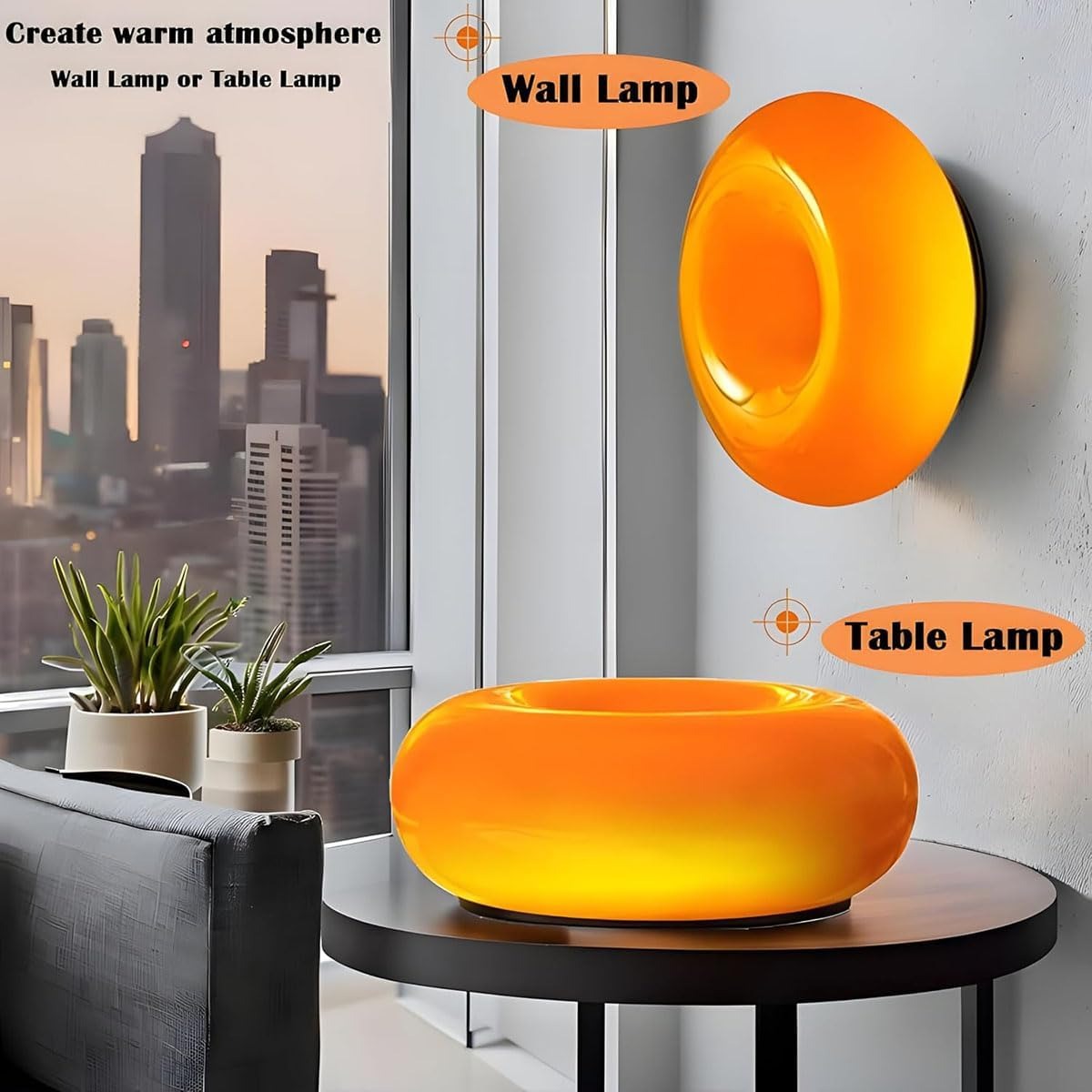Luminária Nórdica Donut, Lumin - Mushroom Table Lamp avaliação e preço