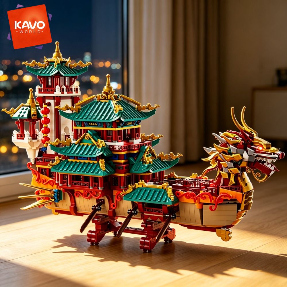 KAVOWORLD 2453 peças Blocos de - Lantern Paper Solar avaliação e preço