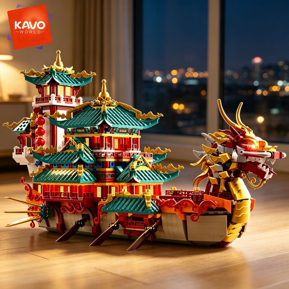 KAVOWORLD 2453 peças Blocos de - Lantern Paper Solar avaliação e preço