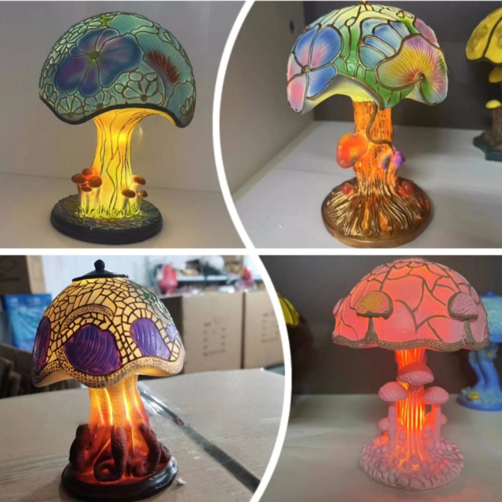Luminária de Mesa com Design E - Mushroom Table Lamp avaliação e preço