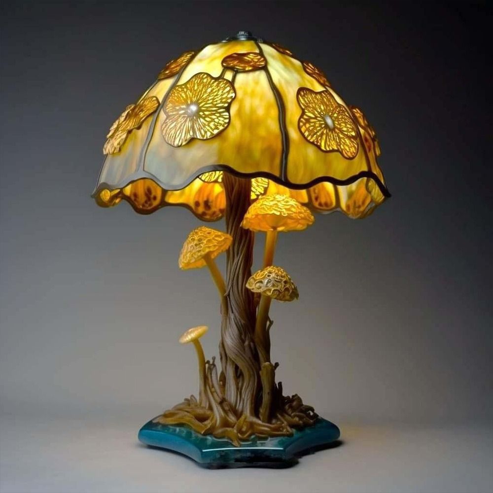 Luminária de Mesa com Design E - Mushroom Table Lamp avaliação e preço