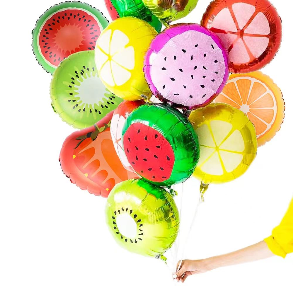Summer Fruit Themed Birthday P - Orange Lighting Decor avaliação e preço