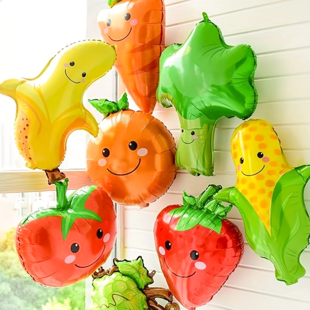 Balões temáticos de frutas e v - Orange Lighting Decor avaliação e preço