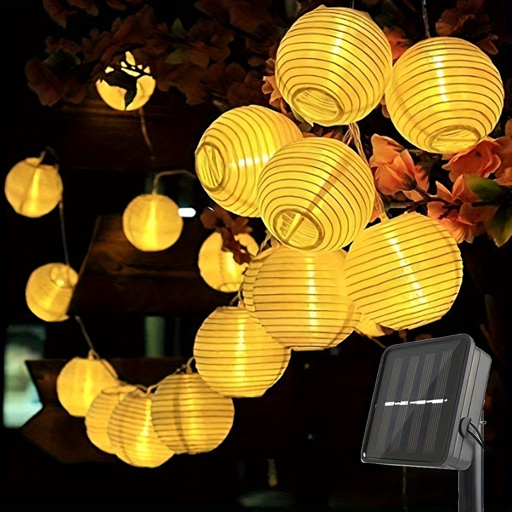 Lanterna solar luzes da corda  - Lantern Paper Solar avaliação e preço