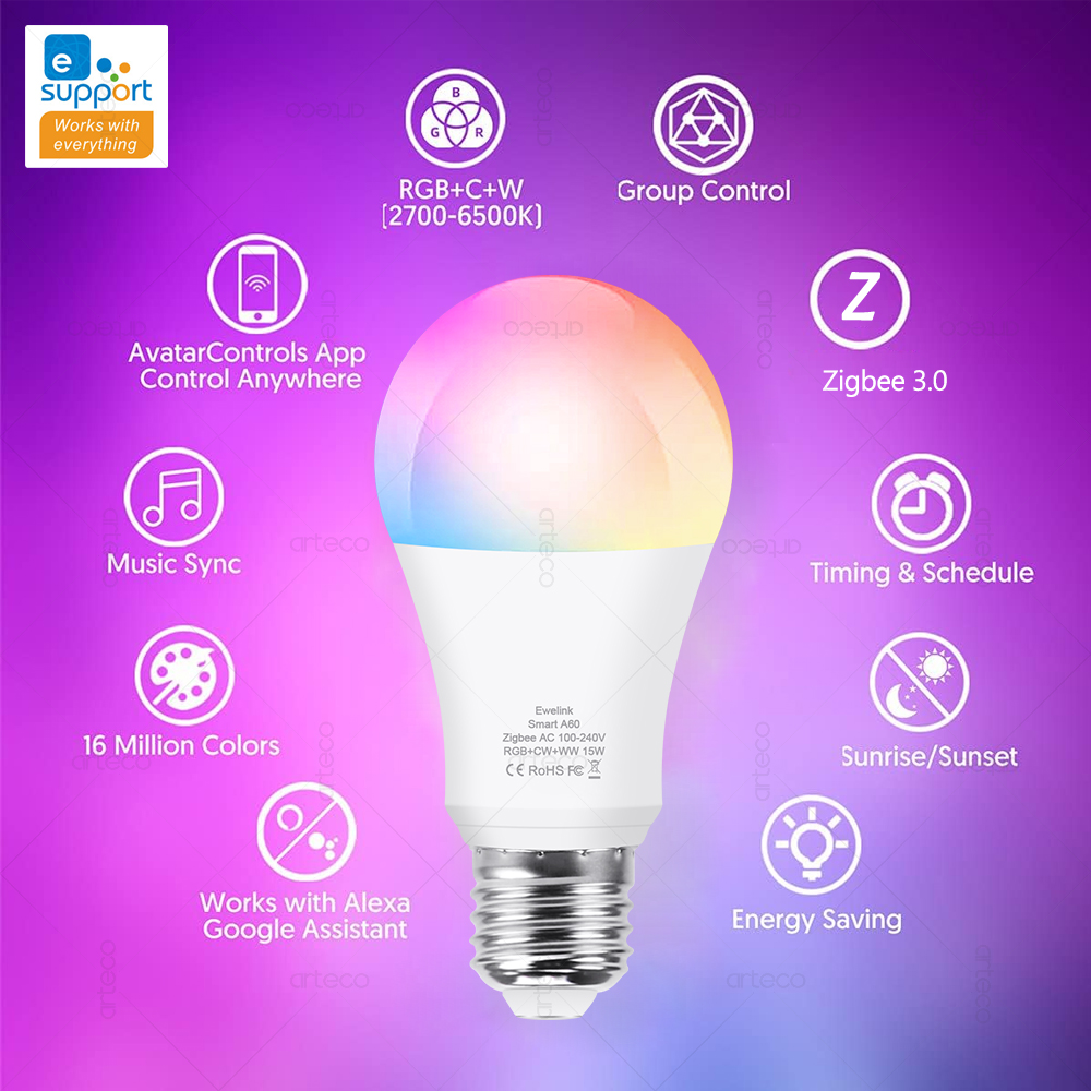 15w 18w e27 zigbee lâmpadas in - Philips Bulb Hue avaliação e preço