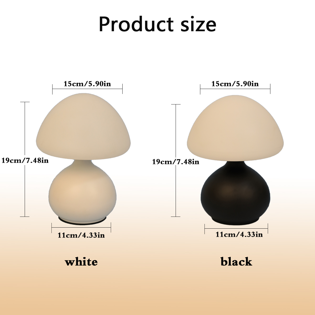 Mini Lâmpada de Cabeceira em F - Mushroom Table Lamp avaliação e preço