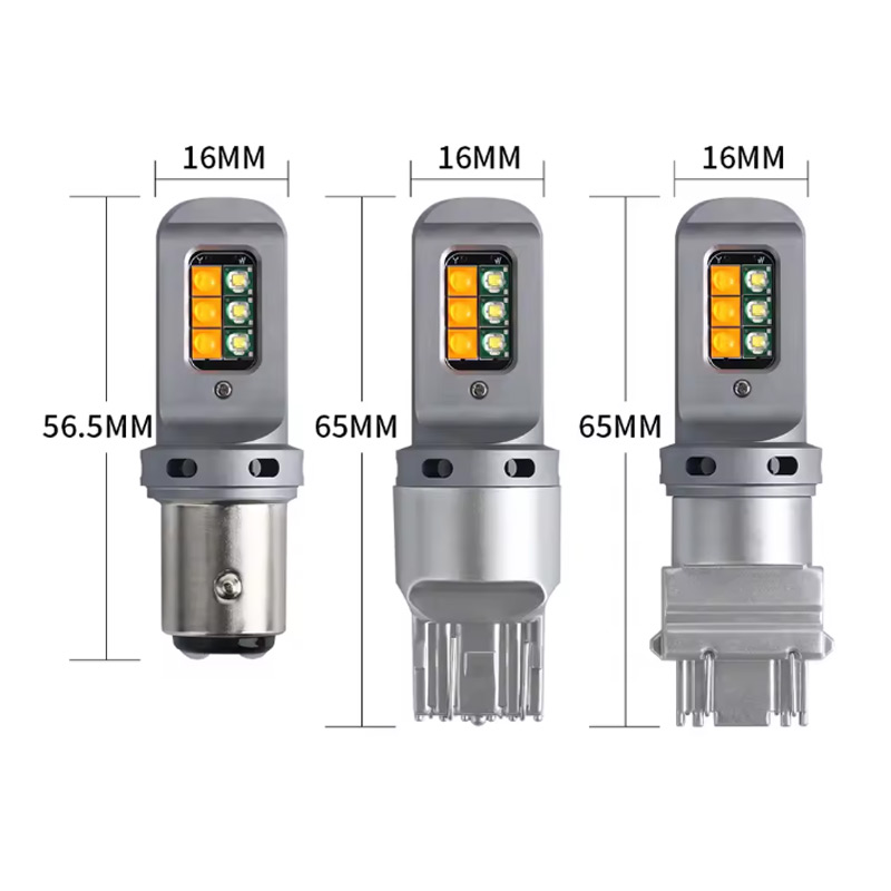 Lâmpadas led t25 3157 t20 7443 - Colour Changing Bulb avaliação e preço