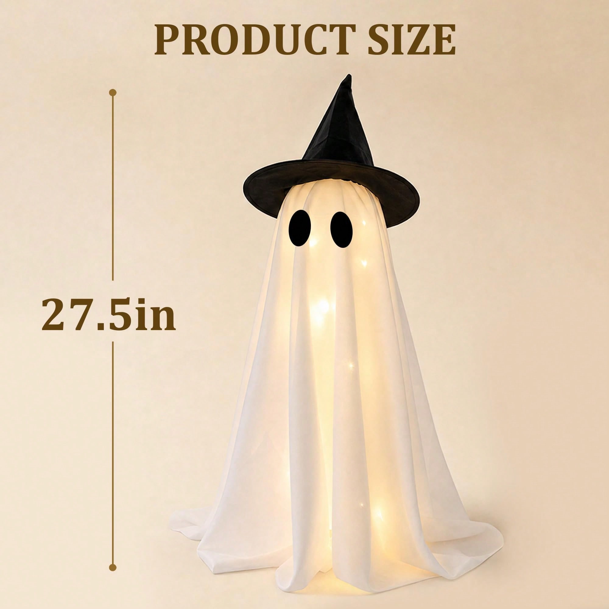 Chapéu de bruxa com luz LED, f - Up Lighting Decor avaliação e preço