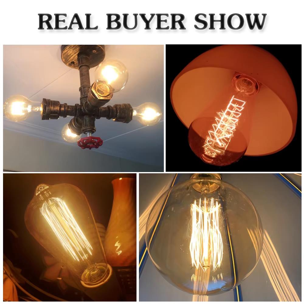 Retro edison lâmpada e27 40w 2 - Lighting Decoration Ideas avaliação e preço