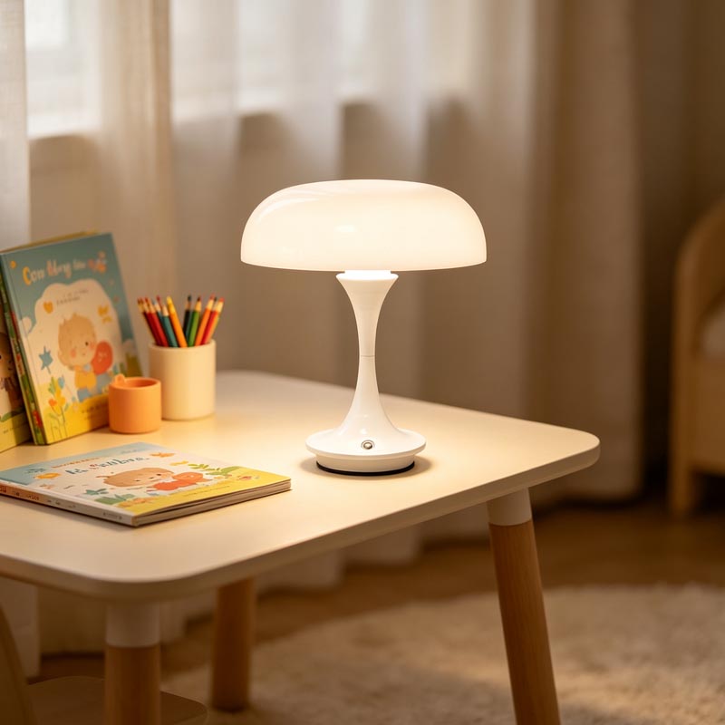 Luminária de Mesa Retrô em For - Mushroom Table Lamp avaliação e preço