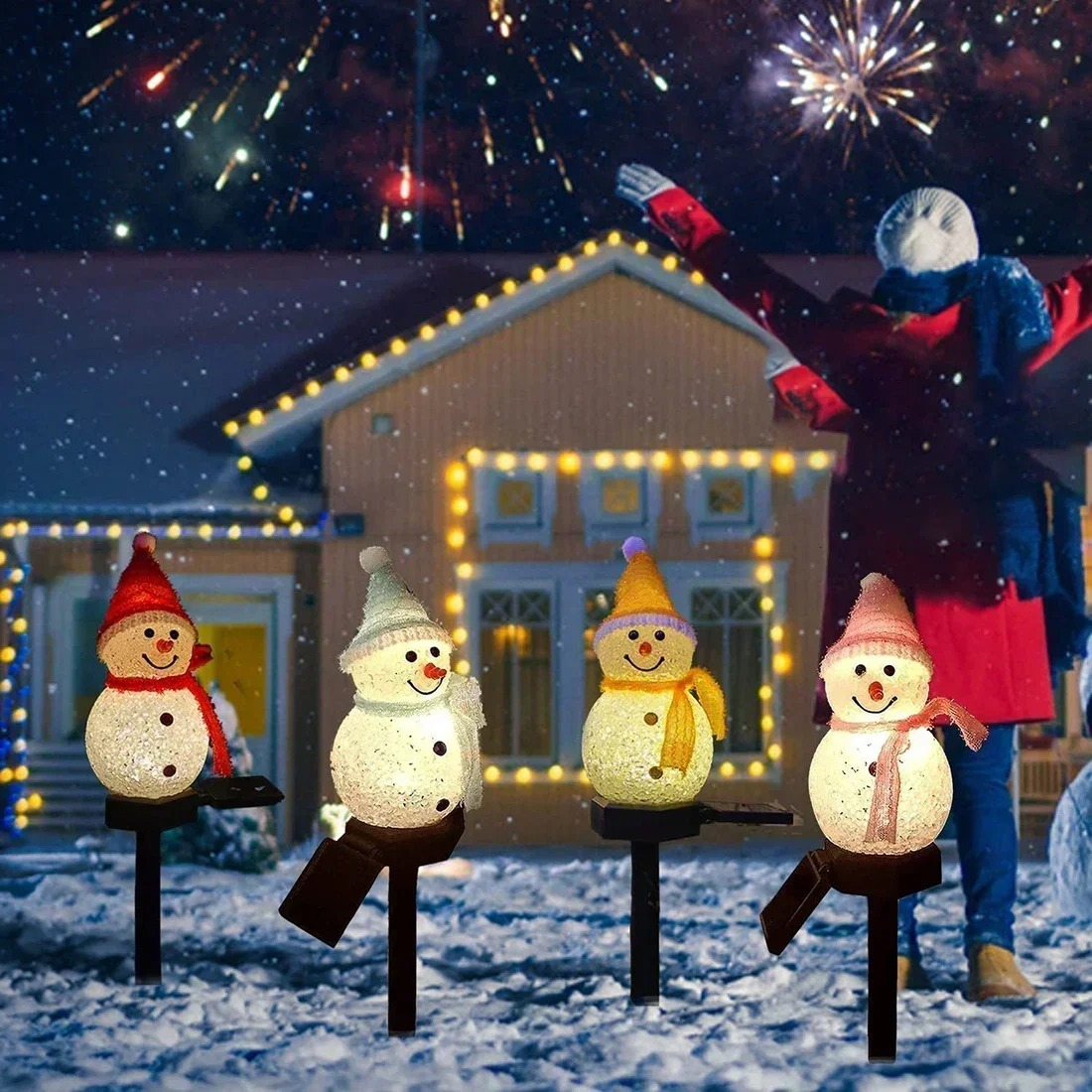 Luz Solar de Jardim em Forma d - Yard Lighting Decor avaliação e preço