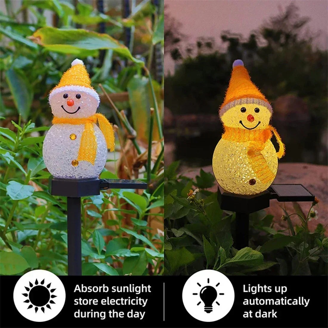 Luz Solar de Jardim em Forma d - Yard Lighting Decor avaliação e preço
